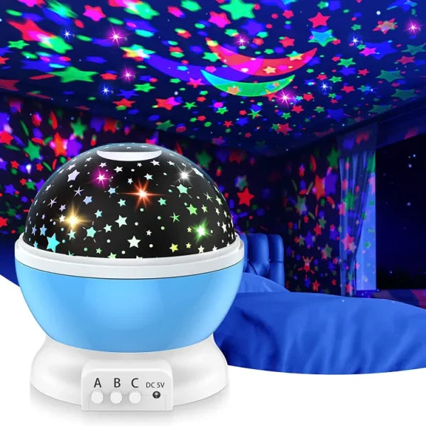 Led Rotating Night Light | Star Master Children Projector Starry Sky Lamp (random Color)